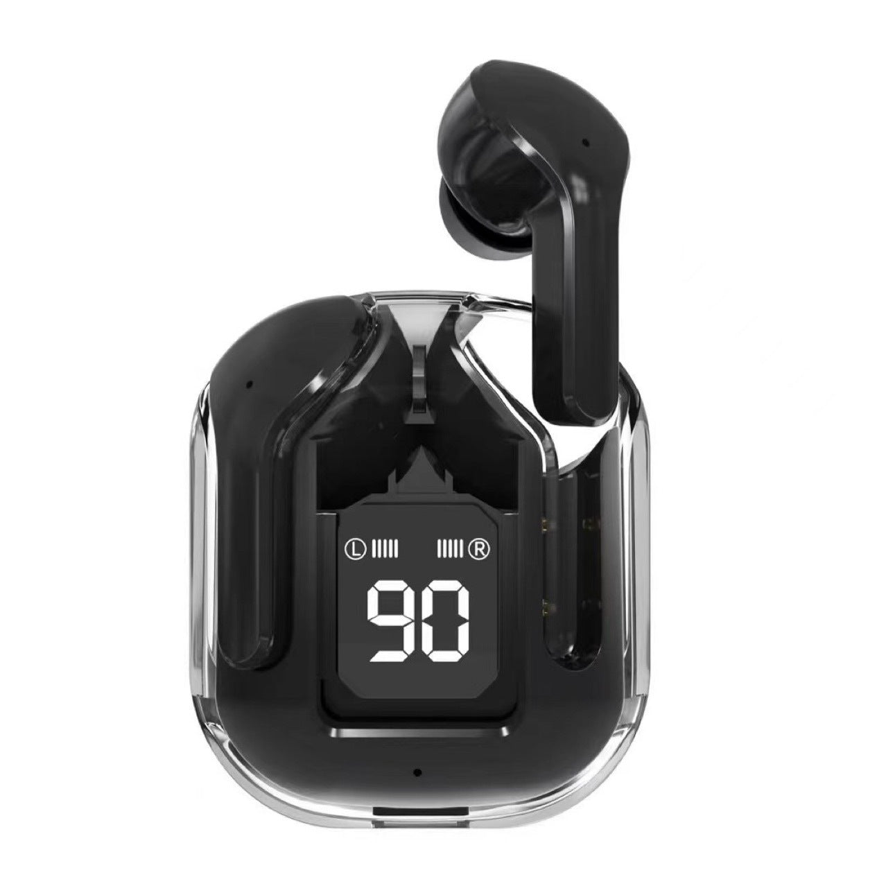 AIR 31 Transparent Case Earbuds (Bluetooth 5.3 + LED Display)