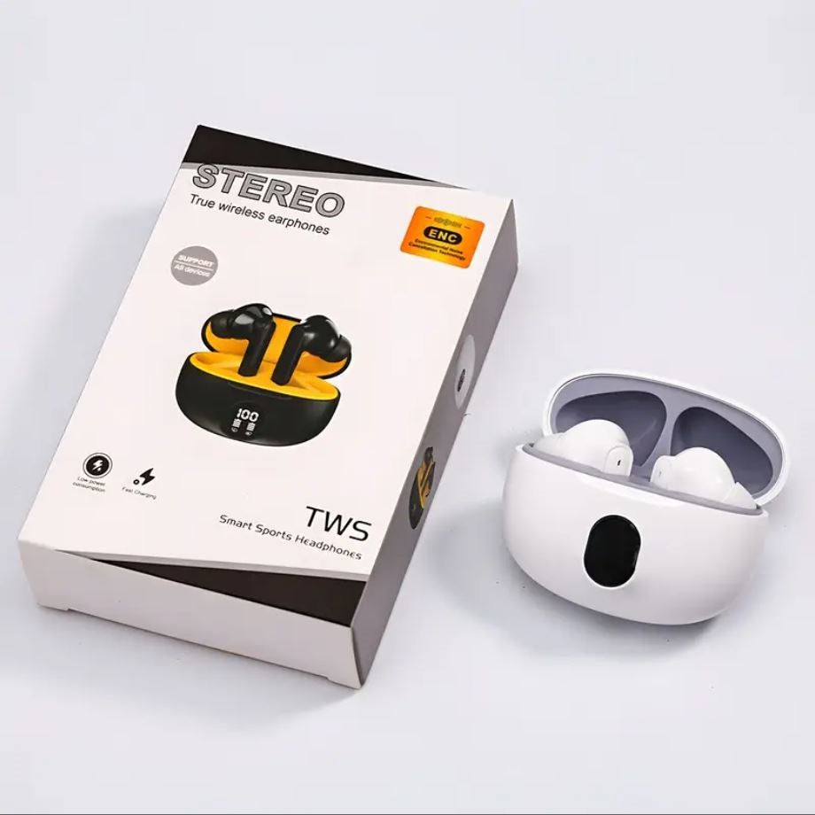 S510 EarBuds – Bluetooth 5.3 | ENC | LED Display | ANC